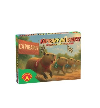 Gra rodzinna gra planszowa kapibary na start
