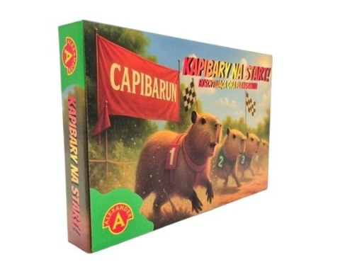Gra rodzinna gra planszowa kapibary na start