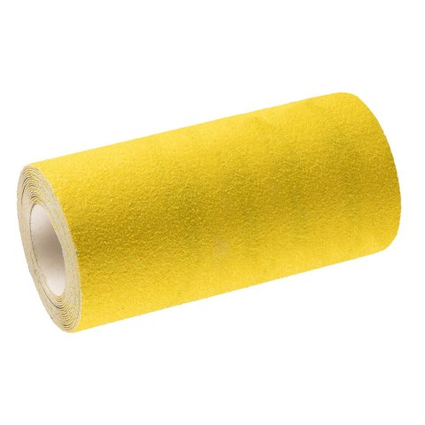 Papier ścierny żółty w rolce 2,5 m x 115 mm, P40 Papier ścierny żółty w rolce 2,5 m x 115 mm, P40