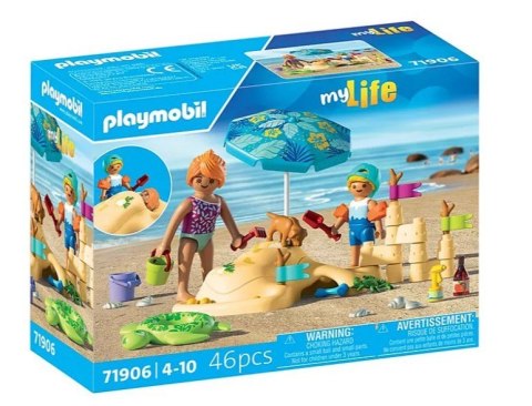 Zestaw z figurkami my life 71906 rodzina na plaży