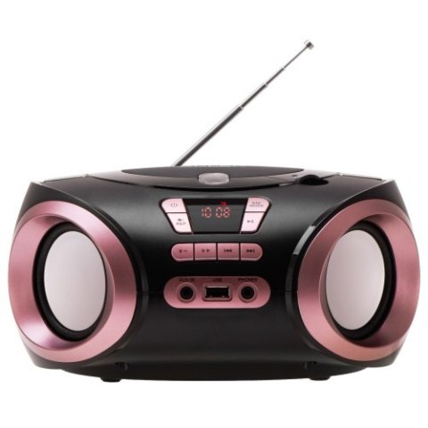 AD 1181 black copper Radio boombox cd-mp3 | usb | fm radio | aux | gniazdo słuchawkowe AD 1181 black copper Radio boombox cd-mp3 | usb | fm radio | aux | gniazdo słuchawkowe