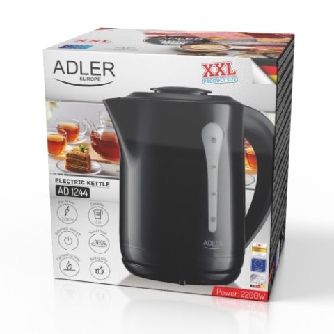 AD 1244 black Czajnik plastikowy 2,5 l