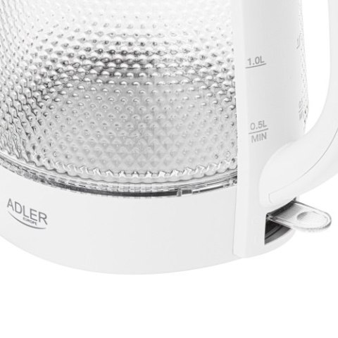 AD 1306 Czajnik elektryczny szklany | pojemność 1,8 l | podświetlenie led