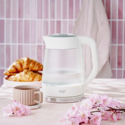AD 1306 Czajnik elektryczny szklany | pojemność 1,8 l | podświetlenie led