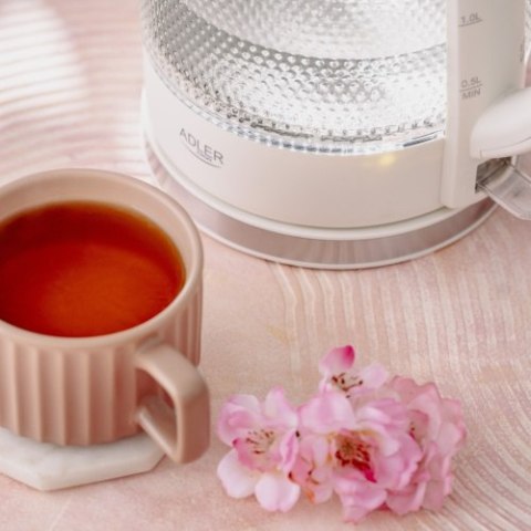 AD 1306 Czajnik elektryczny szklany | pojemność 1,8 l | podświetlenie led