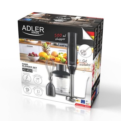 AD 4620 black Blender ręczny-|zestaw | pojemnik 500ml | pojemnik z miarką: 700ml