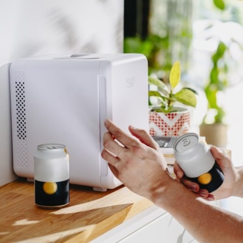 AD 8084 white Mini lodówka 4l | chłodzenie i podgrzewanie | do domu i samochodu | system peltiera