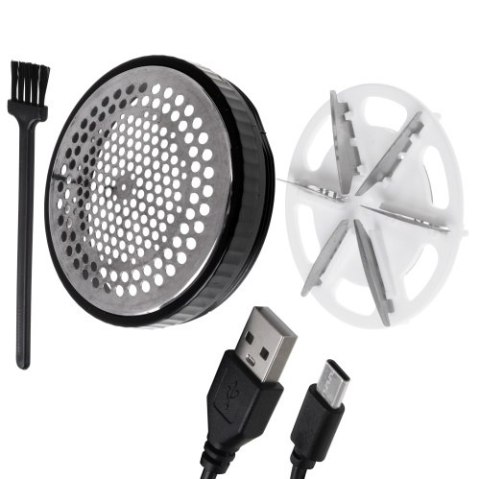 AD 9617 black Golarka do tkanin lcd