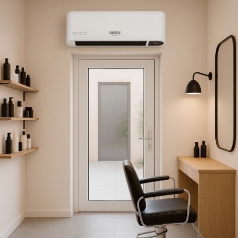 CR 7753 Kurtyna powietrzna z wyświetlaczem led | montaż ścienny | pilot zdalnego sterowania