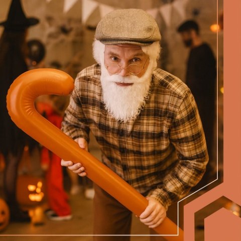 Dmuchany balkonik z laską Ruhhy 26291