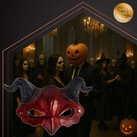 Maska demon/diabeł Ruhhy 26123