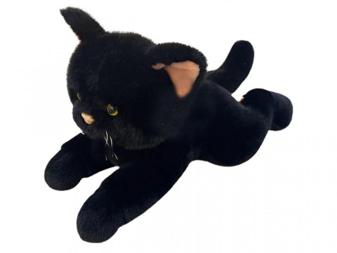 Maskotka kot leżący 45 cm czarny Maskotka kot leżący 45 cm czarny