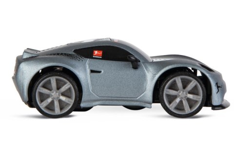 Pojazd rc bundesliga mini rc 1:43 szary Pojazd rc bundesliga mini rc 1:43 szary