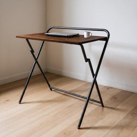 Wielofunkcyjny stolik biurko na laptop Maclean, czarne, 50x80cm, 50kg max., MC-127 B