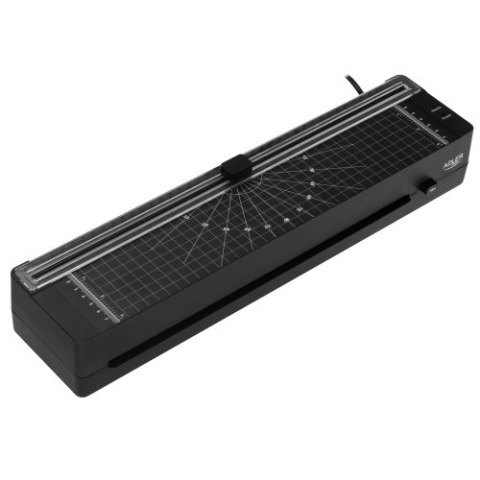 AD 1042 black Laminator a3 | laminacja na gorąco | wbudowany trymer | zestaw startowy w komplecie