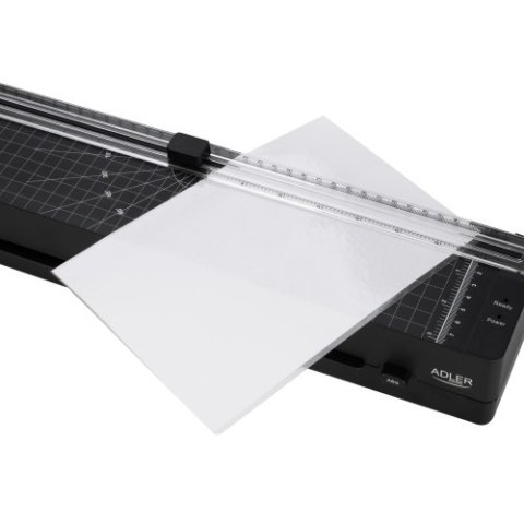 AD 1042 black Laminator a3 | laminacja na gorąco | wbudowany trymer | zestaw startowy w komplecie