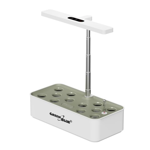 Inteligentny System wewnętrznej uprawy roślin GreenBlue, doniczka SMART, pojemność 4L, 220-240V AC 50/60Hz 0.4A GB133