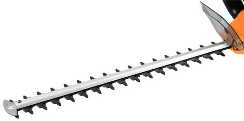 Urządzenie ogrodowe 2w1 z wysięgnikiem: pilarka łańcuchowa 750W 250mm+nożyce do żywopłotu 550W 460mm