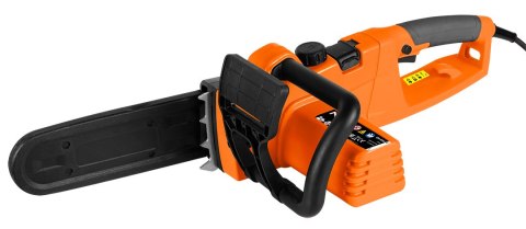 Urządzenie ogrodowe 2w1 z wysięgnikiem: pilarka łańcuchowa 750W 250mm+nożyce do żywopłotu 550W 460mm