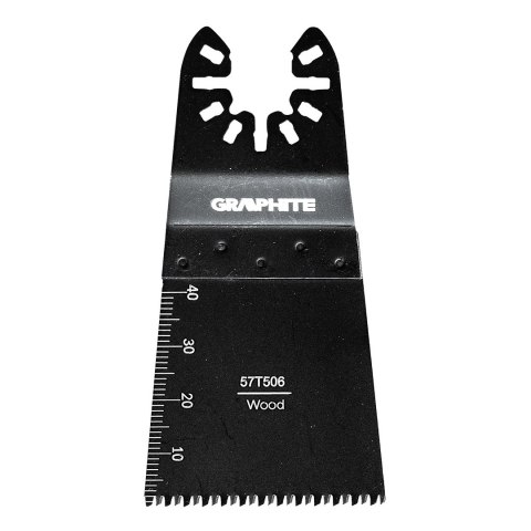 Brzeszczot do urządzenia wielofunkcyjnego, do cięcia wgłębnego, 14TPI, HCS, 45 mm