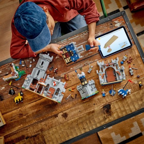 Klocki creator 31168 Średniowieczny zamek rycerzy konnych