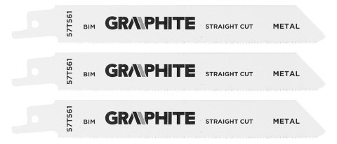Zestaw brzeszczotów do piły szablastej, TPI 5, TPI 6, TPI 18, HCS/BIM, zestaw 10 szt.