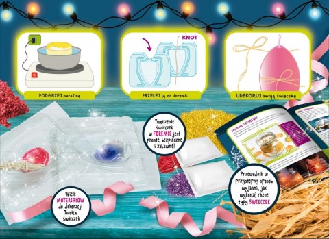 Zestaw naukowy im a genius manufaktura świeczek Zestaw naukowy im a genius manufaktura świeczek