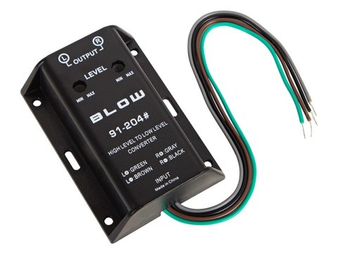 91-204# Konwerter poziomu sygnału audio blow