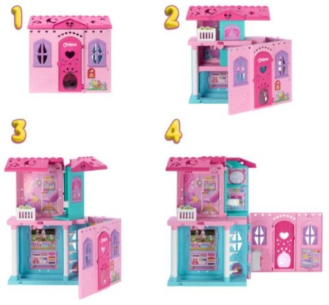 Barbie rozkładany domek dla lalek chelsea