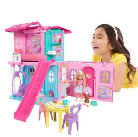 Barbie rozkładany domek dla lalek chelsea