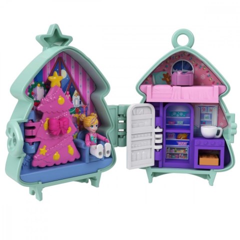 Figurki polly pocket zestaw świąteczny 2-pak