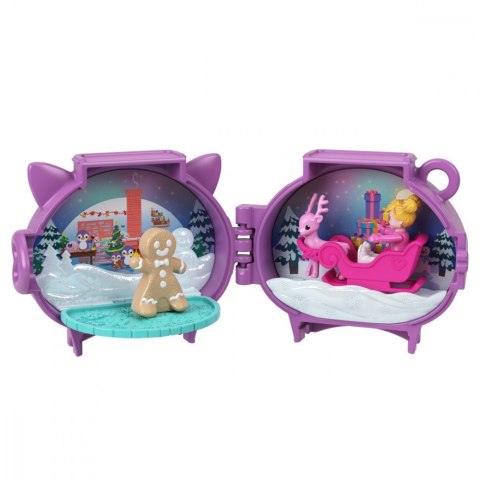 Figurki polly pocket zestaw świąteczny 2-pak