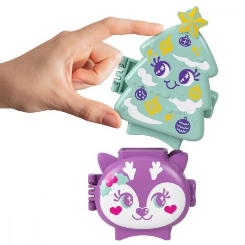 Figurki polly pocket zestaw świąteczny 2-pak