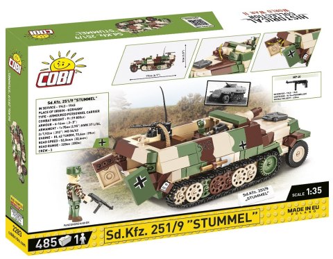 Klocki sd.kfz. 251/9 stummel