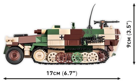 Klocki sd.kfz. 251/9 stummel