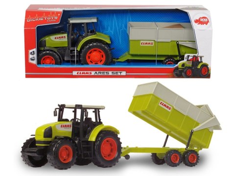 Traktor claas ares z przyczepą Traktor claas ares z przyczepą