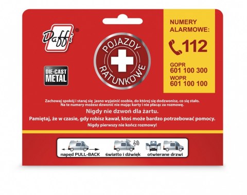 Pojazd ratunkowy - policja