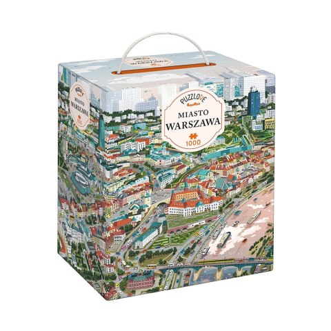 Puzzle puzzlove miasto warszawa 1000 elementów