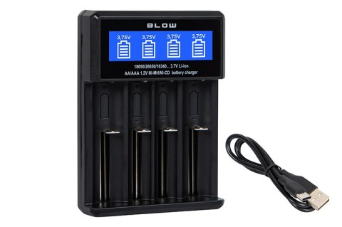 75-459# Ładowarka blow xn-110 18650 aa i aaa