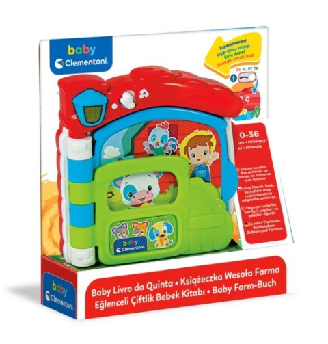 Interaktywna Książeczka Edukacyjna Farma Język Polski i Niemiecki Clementoni 17652 Interaktywna Książeczka Edukacyjna Farma Język Polski i Niemiecki Clementoni 17652