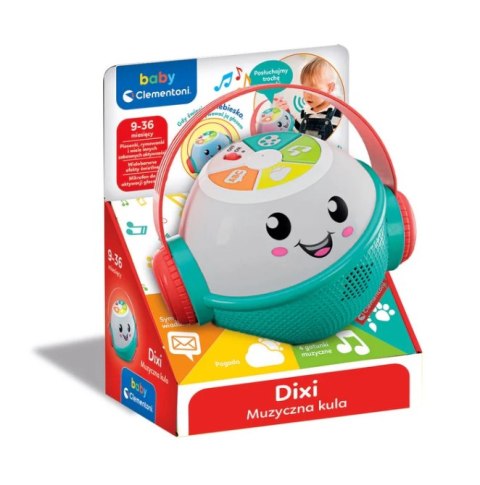 Interaktywna Muzyczna Kula DIXI Mikrofon Język Polski Clementoni 50800 Interaktywna Muzyczna Kula DIXI Mikrofon Język Polski Clementoni 50800
