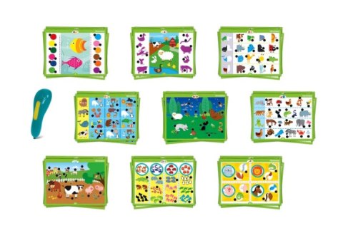 Mówiące Pióro 500 Pytań Zwierzęta Uczę się Bawiąc Język Polski Clementoni 50781 Mówiące Pióro 500 Pytań Zwierzęta Uczę się Bawiąc Język Polski Clementoni 50781