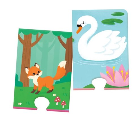 Puzzle Zwierzęta i Ich Cienie Uczę się Bawiąc Język Polski Clementoni 50762 Puzzle Zwierzęta i Ich Cienie Uczę się Bawiąc Język Polski Clementoni 50762