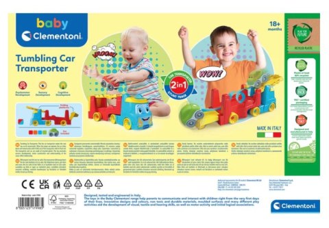Transporter Przewrotne Samochodziki Clementoni 17998 Transporter Przewrotne Samochodziki Clementoni 17998