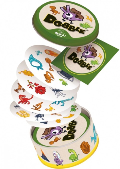 Gra dobble dinozaury