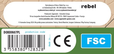 Gra dobble dinozaury