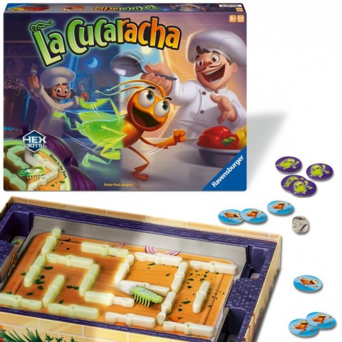 Gra la cucaracha świecąca w ciemności