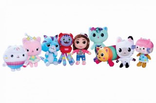 Maskotka pluszowa koci domek gabi 18 cm 8 rodzajów