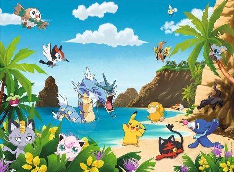 Puzzle 200 elementów xxl pokemon Puzzle 200 elementów xxl pokemon
