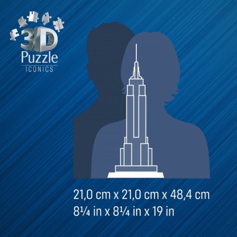 Puzzle 3d empire state building
